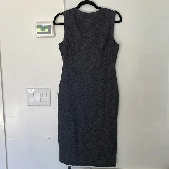Prana Vertex Dress in Gray Graphite Athleisure Dress Sz Medium - Picture 4 of 10